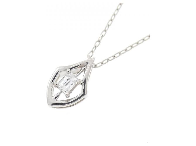 Autre Marque Collana di diamanti PT950 PT850 Argento - vista 3
