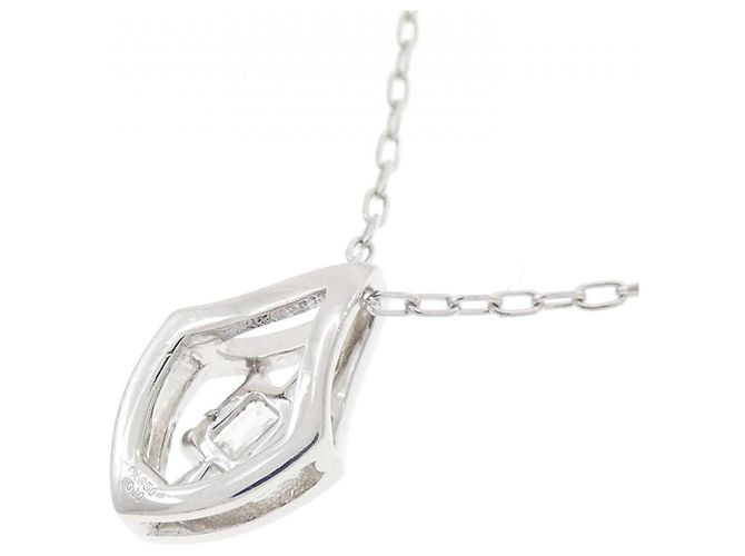 Autre Marque Collana di diamanti PT950 PT850 Argento - vista 4