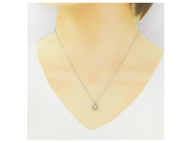 Autre Marque Collana di diamanti PT950 PT850 Argento - vista 6