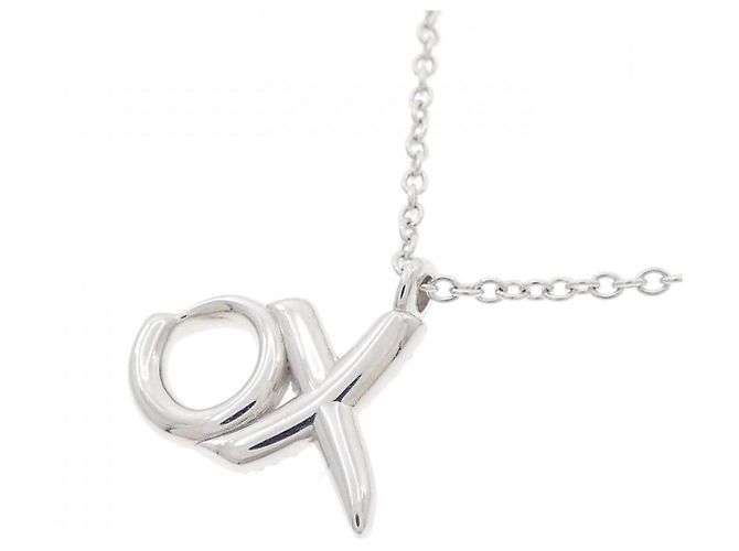 Collana in diamante in oro bianco 750 Tiffany & Co. D'oro - vista 4