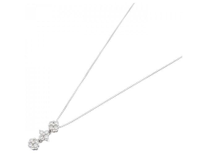 Autre Marque Collana in diamante in oro bianco Au750 Argento - vista 2