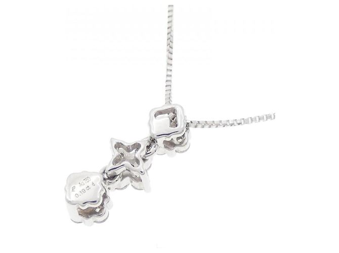 Autre Marque Collana in diamante in oro bianco Au750 Argento - vista 4