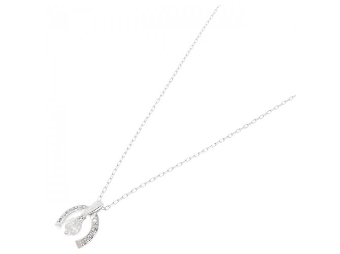 Autre Marque Collana in diamante in oro bianco Au750 Argento - vista 2