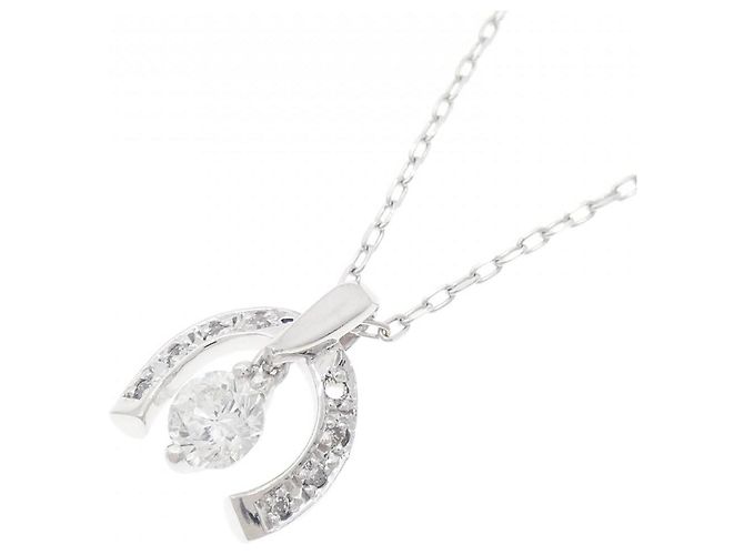 Autre Marque Collana in diamante in oro bianco Au750 Argento - vista 3