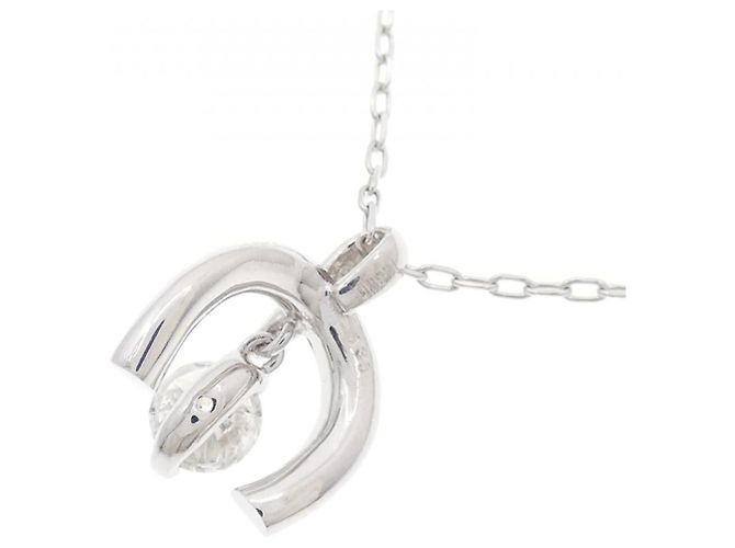 Autre Marque Collana in diamante in oro bianco Au750 Argento - vista 4