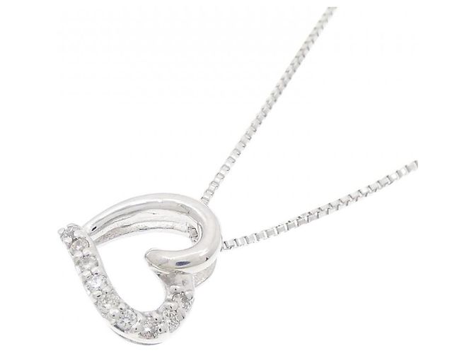Autre Marque Collana in diamante in oro bianco Au750 Argento - vista 3