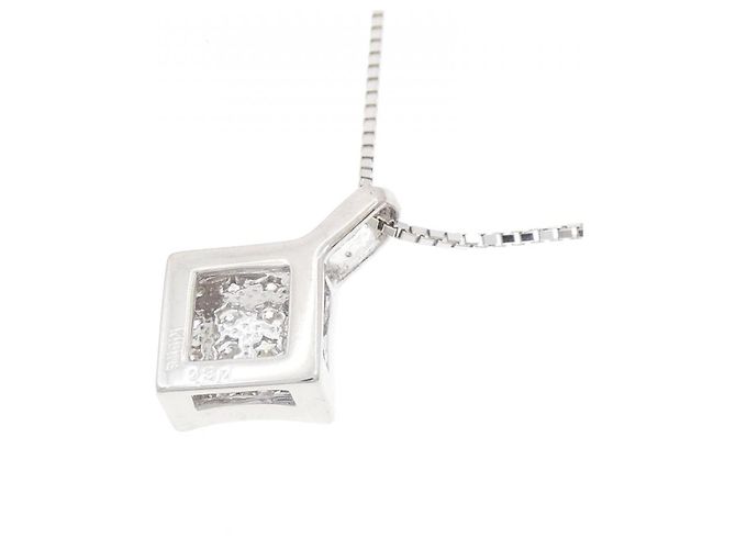 Autre Marque Collana in diamante Au750 Argento - vista 4