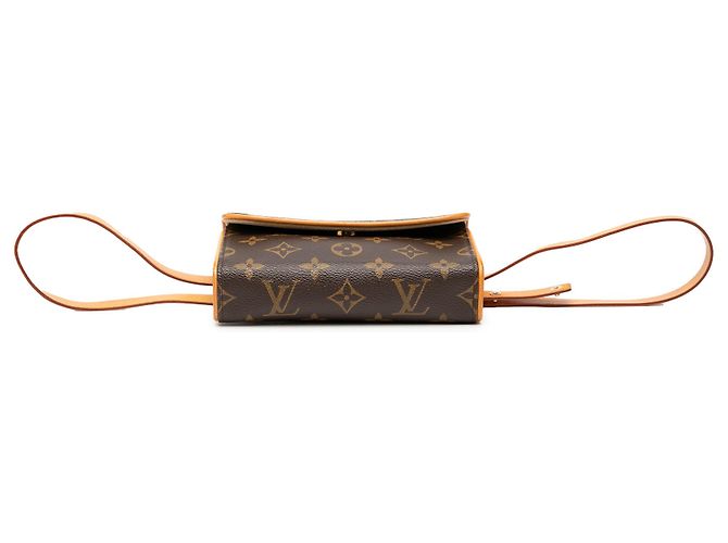 Braune Monogramm Pochette Florentine Louis Vuitton - Ansicht 3
