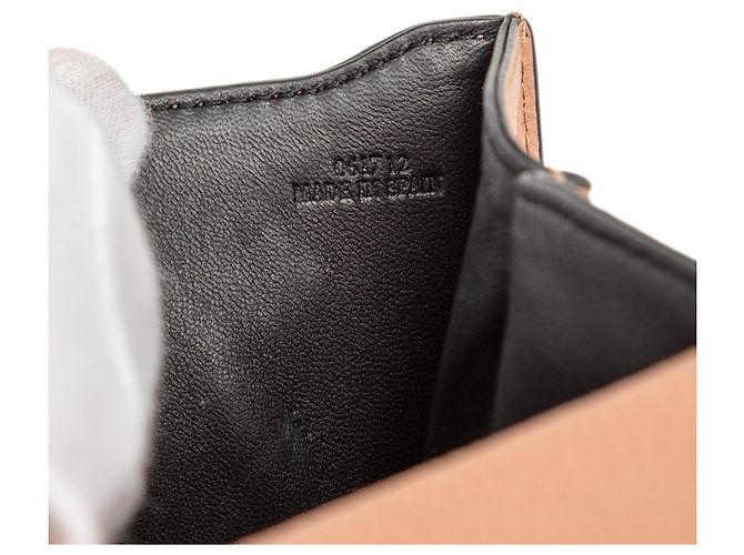 LOEWE Borsa a tracolla Barcelona in pelle di vitello grana marrone mini Carne - vista 6