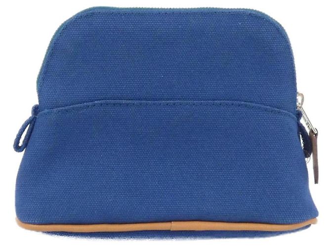 Bolide MINIMINI 102772M Tasche von Hermès Blau - Ansicht 2