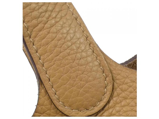 Borsa Hermès Picotin Lock MM Marrone - vista 4