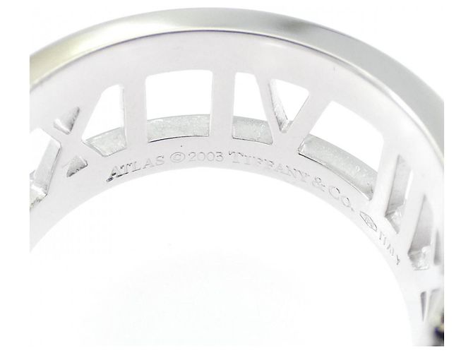 Tiffany & Co Anello Tiffany Atlas D'oro - vista 4