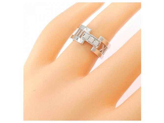 Tiffany & Co Anello Tiffany Atlas D'oro - vista 5