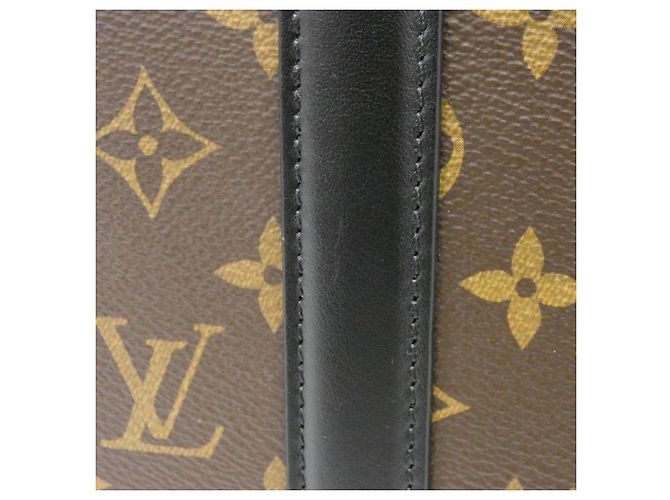 Wochenendtasche GM Monogram Macassar Louis Vuitton Braun Schwarz - Ansicht 5