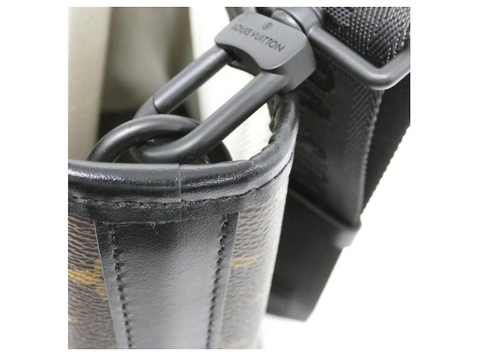 Wochenendtasche GM Monogram Macassar Louis Vuitton Braun Schwarz - Ansicht 6