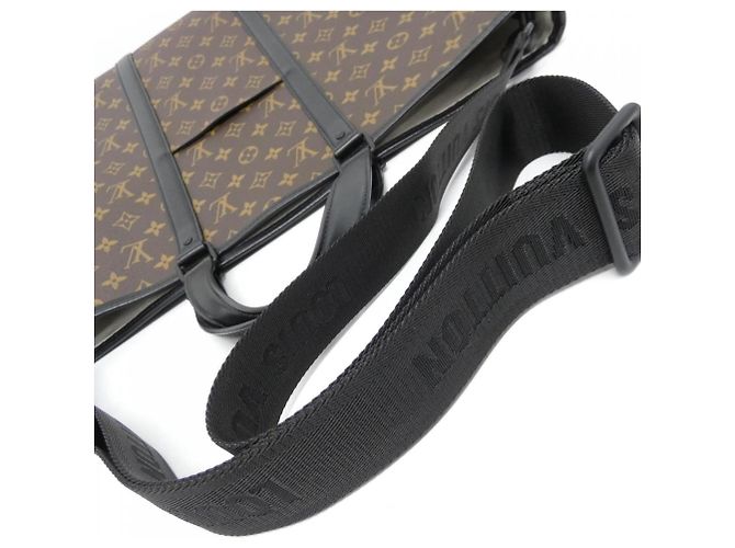 Wochenendtasche GM Monogram Macassar Louis Vuitton Braun Schwarz - Ansicht 7