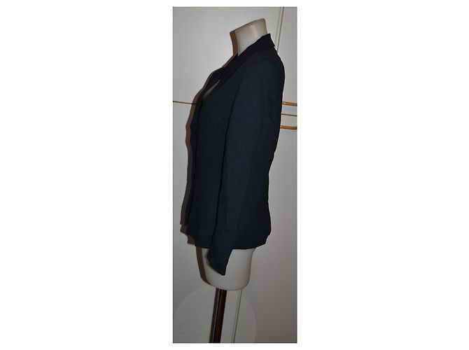 Max & Co Blue Wool and Viscose Jacket Size 44 - view 2