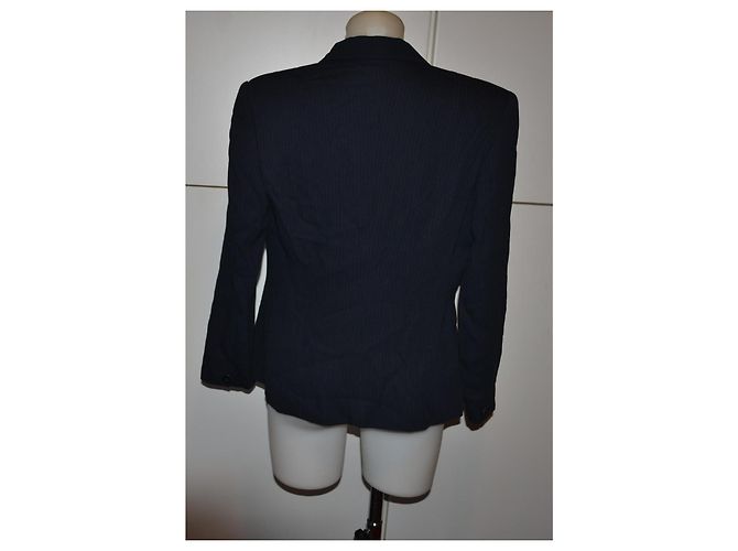 Max & Co Blue Wool and Viscose Jacket Size 44 - view 3