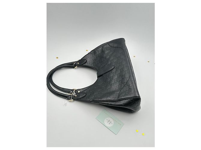 Dionysus Gucci Jackie Medium in pelle Guccissima nera – 2000s Nero - vista 16