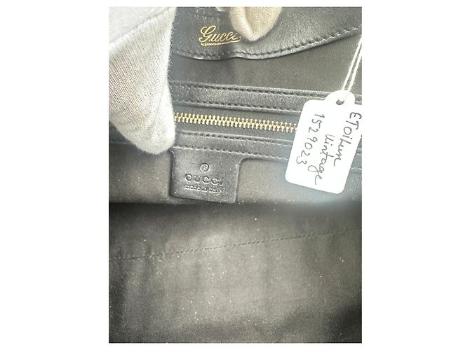 Dionysus Gucci Jackie Medium in pelle Guccissima nera – 2000s Nero - vista 4
