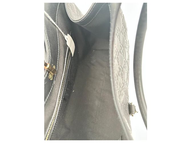 Dionysus Gucci Jackie Medium in pelle Guccissima nera – 2000s Nero - vista 5