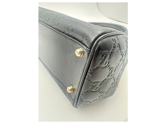 Dionysus Gucci Jackie Medium in pelle Guccissima nera – 2000s Nero - vista 9