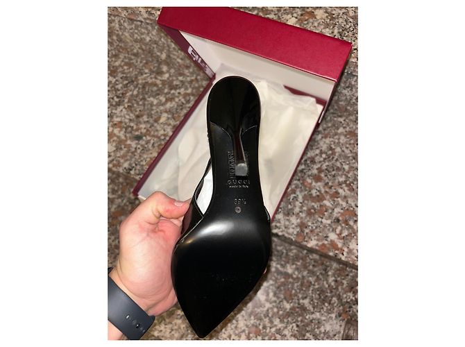Décolleté Gucci signorina size 39.5 Nero - vista 12
