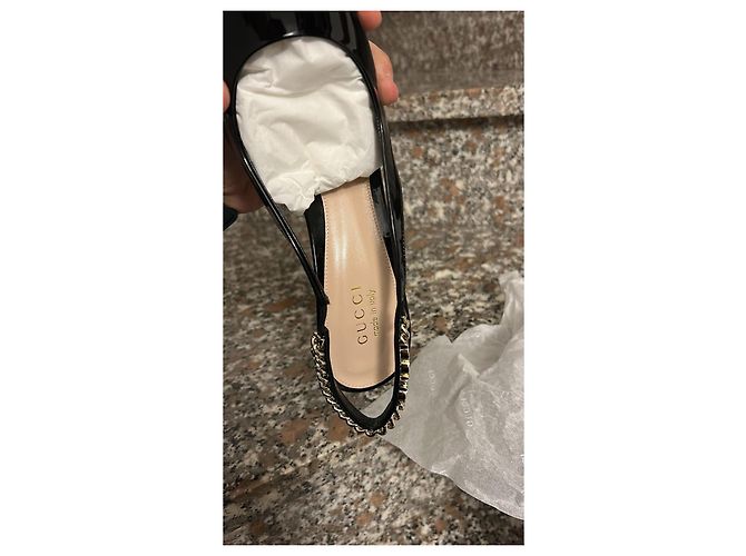 Décolleté Gucci signorina size 39.5 Nero - vista 8