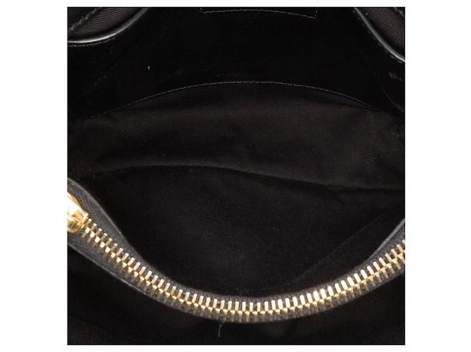 Saint Laurent – LouLou Monogram in velluto matelassé nero | Small - vista 4