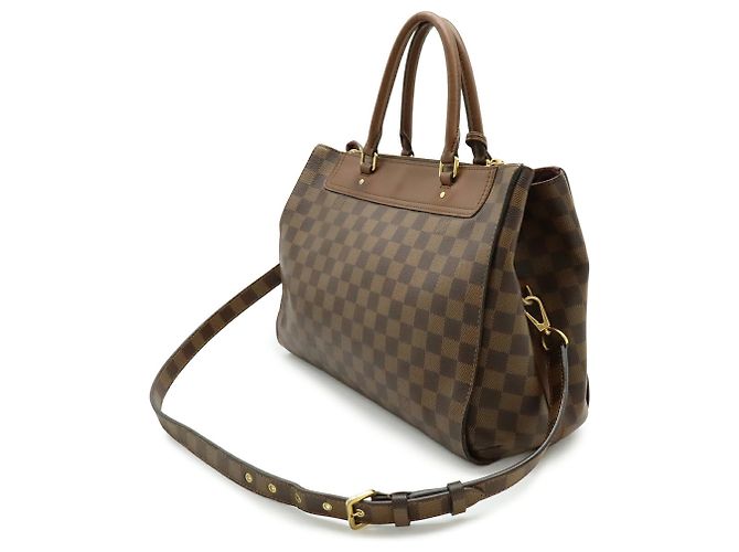 Borsa a mano/spalla Damier Greenwich Louis Vuitton Marrone Damier ebene - vista 3