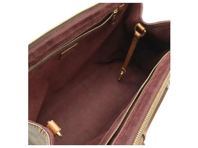 Borsa a mano/spalla Damier Greenwich Louis Vuitton Marrone Damier ebene - vista 7
