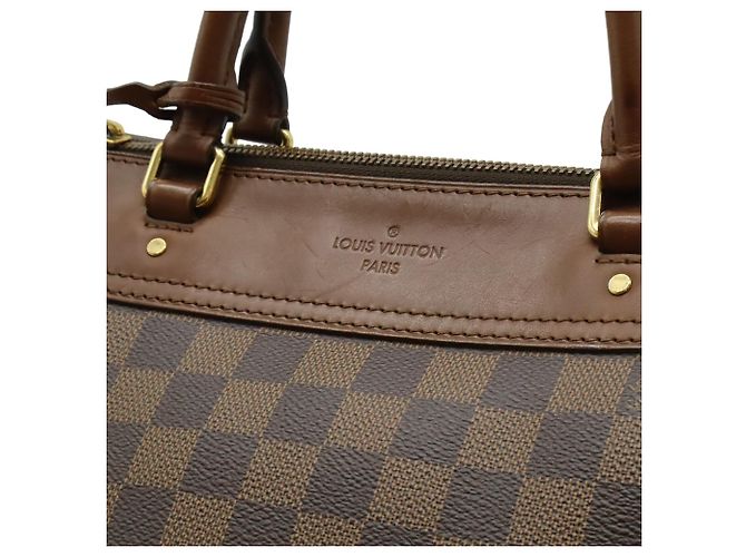 Borsa a mano/spalla Damier Greenwich Louis Vuitton Marrone Damier ebene - vista 9