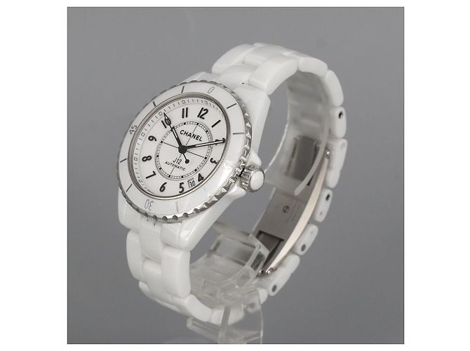 Orologio automatico Chanel J12 Calibro 12.1 Bianco - vista 2