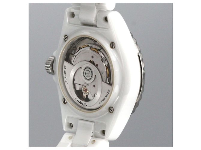 Orologio automatico Chanel J12 Calibro 12.1 Bianco - vista 5