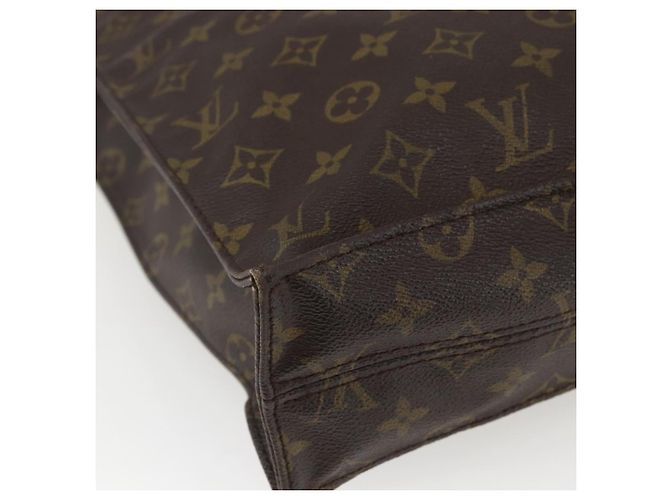 LOUIS VUITTON Borsa Sac Plat Monogram M51140 LV Auth BA9399 Monogramma - vista 14