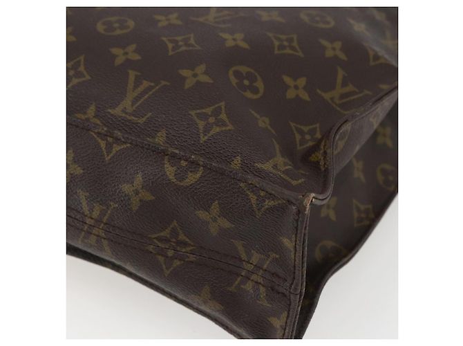 LOUIS VUITTON Borsa Sac Plat Monogram M51140 LV Auth BA9399 Monogramma - vista 15