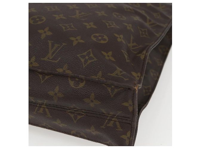 LOUIS VUITTON Borsa Sac Plat Monogram M51140 LV Auth BA9399 Monogramma - vista 9