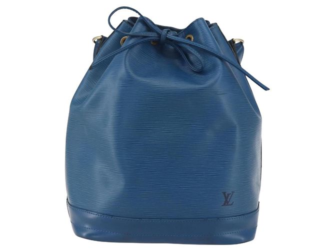 LOUIS VUITTON Borsa a Spalla Epi Noe Blu Toledo M44005 LV Auth 159201 - vista 13