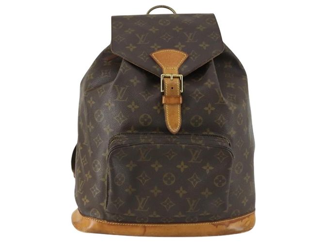 LOUIS VUITTON Sac à dos Monogram Montsouris GM M51135 LV Auth 156103 Monogramme - vue 13