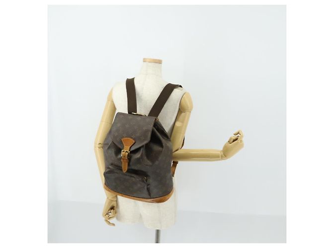 LOUIS VUITTON Sac à dos Monogram Montsouris GM M51135 LV Auth 156103 Monogramme - vue 28