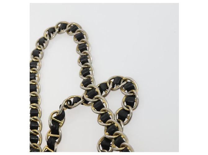 Zaino PRADA in nylon nero e oro Auth ka1273 D'oro - vista 9