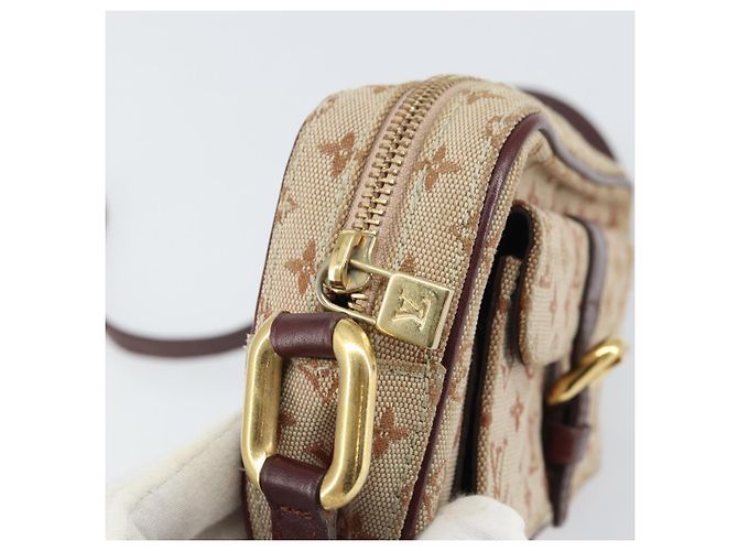 LOUIS VUITTON Borsa a Spalla Monogram Mini Juliet MM Rossa M92219 LV Auth gh1563 Rosso - vista 10