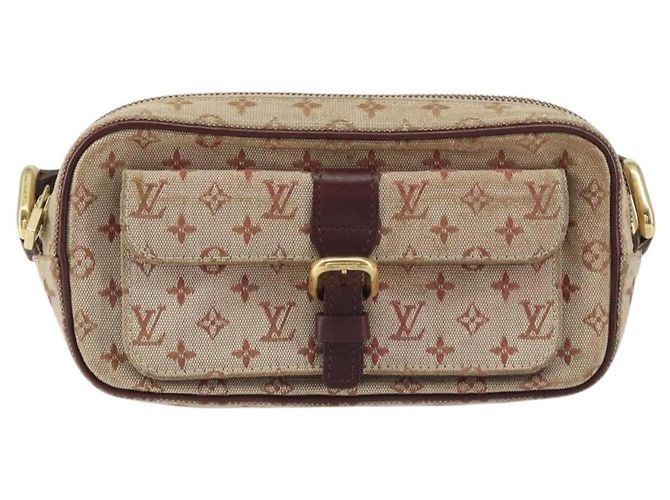 LOUIS VUITTON Borsa a Spalla Monogram Mini Juliet MM Rossa M92219 LV Auth gh1563 Rosso - vista 13