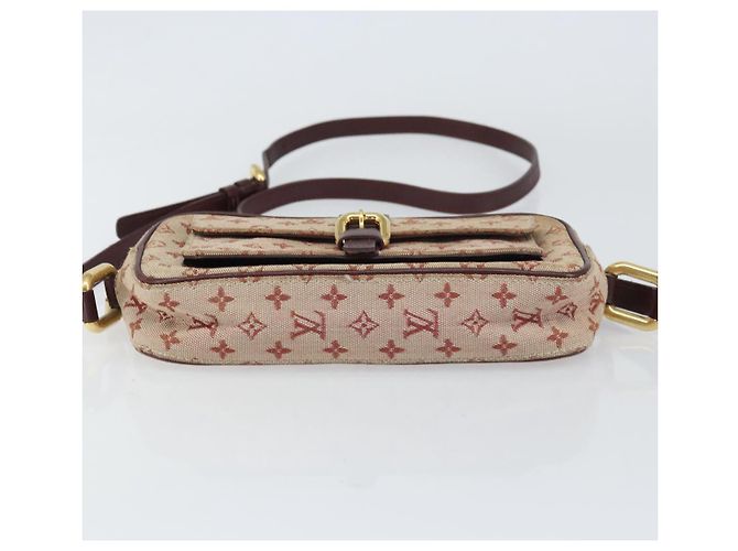 LOUIS VUITTON Borsa a Spalla Monogram Mini Juliet MM Rossa M92219 LV Auth gh1563 Rosso - vista 5