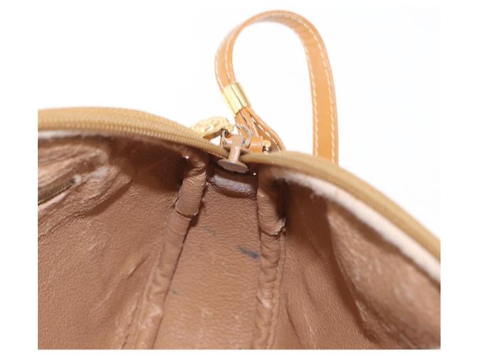 Gucci Borsa a Spalla Micro GG Supreme PVC Avorio Oro 007 89 0094 Auth am10270 D'oro Crudo - vista 19