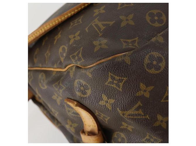 LOUIS VUITTON Borsa a Spalla Monogram Saumur 35 M42254 LV Auth ka1233 Monogramma - vista 17
