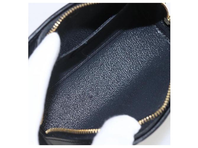 LOUIS VUITTON Pochette Dauphine PM Epi Nera M48442 LV Auth am10195 Nero - vista 10