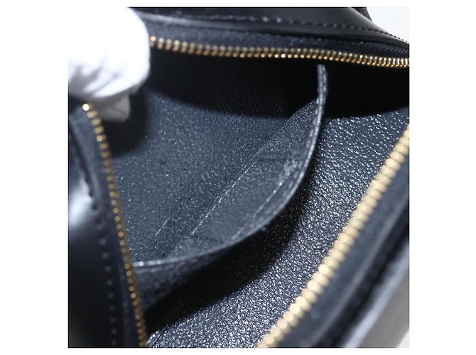 LOUIS VUITTON Pochette Dauphine PM Epi Nera M48442 LV Auth am10195 Nero - vista 11