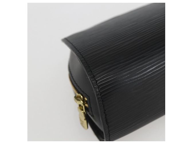 LOUIS VUITTON Pochette Dauphine PM Epi Nera M48442 LV Auth am10195 Nero - vista 14