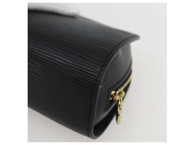 LOUIS VUITTON Pochette Dauphine PM Epi Nera M48442 LV Auth am10195 Nero - vista 15